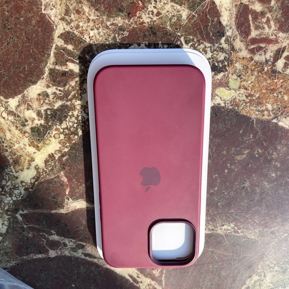 Apple iPhone 12 Pro Max silicone case Plum - Picture 6 of 8